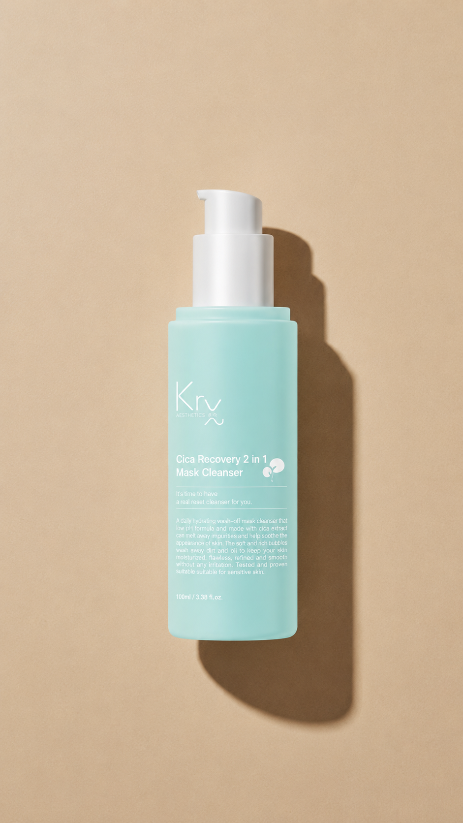 KrX Cica Recovery 2 in 1 Cleanser